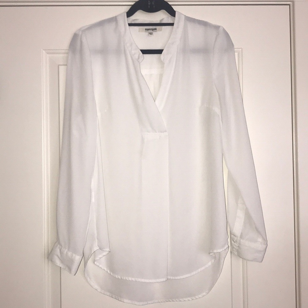 Daniel Rainn White long sleeve blouse 💋